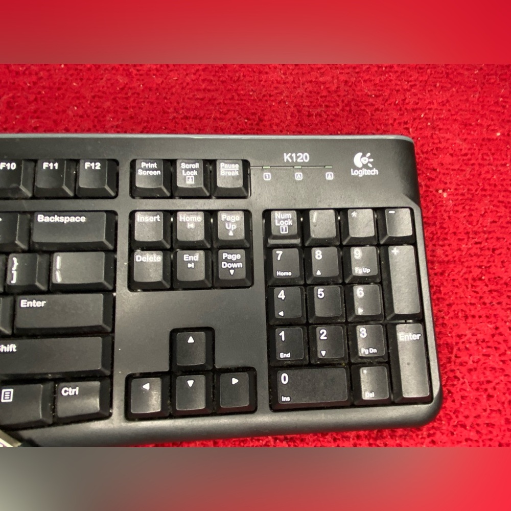 ⌨️Logitech K120 USB wired keyboard - Picture 2 of 6